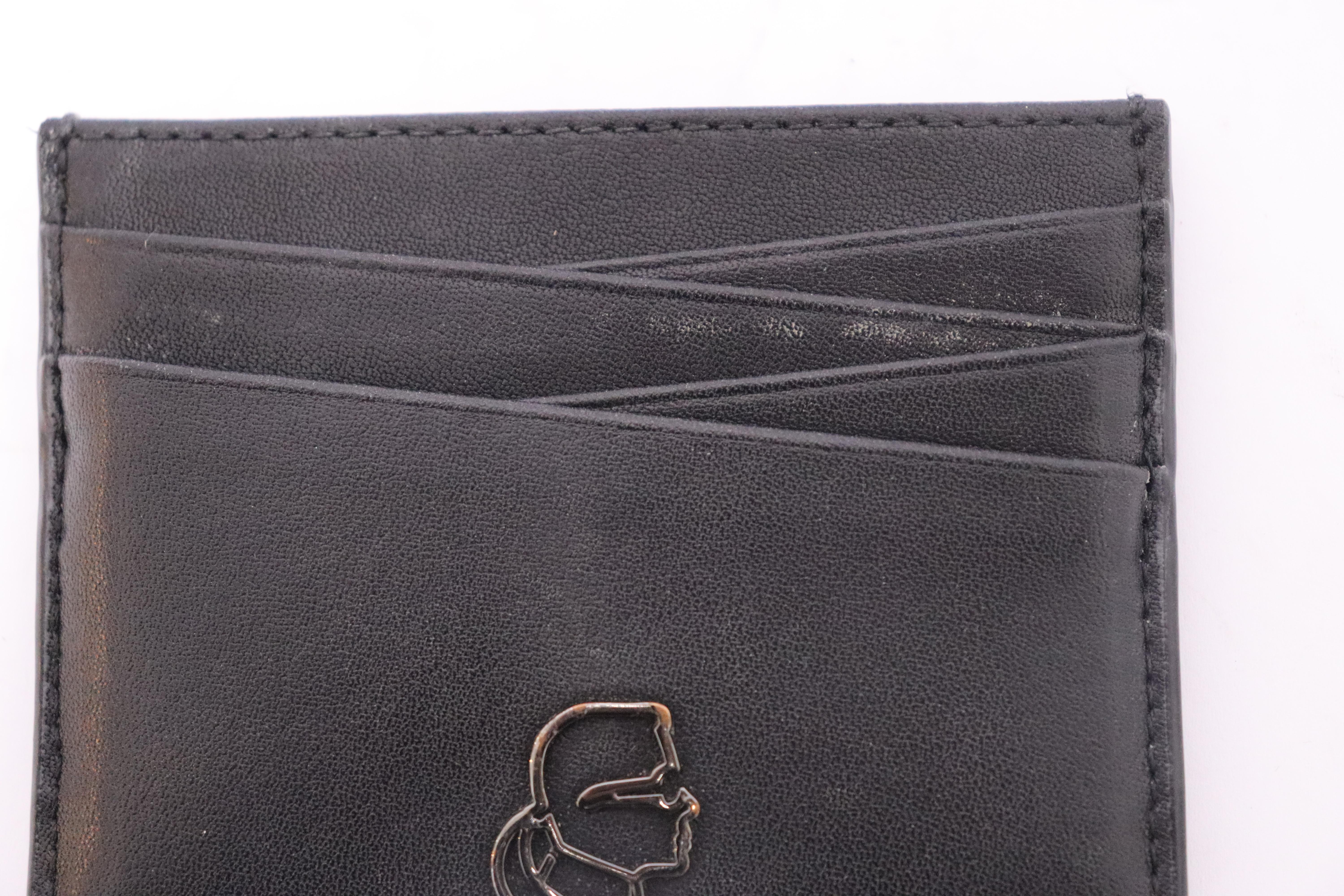 Karl Lagerfeld K/Pura Leather Cardholder For Sale 1
