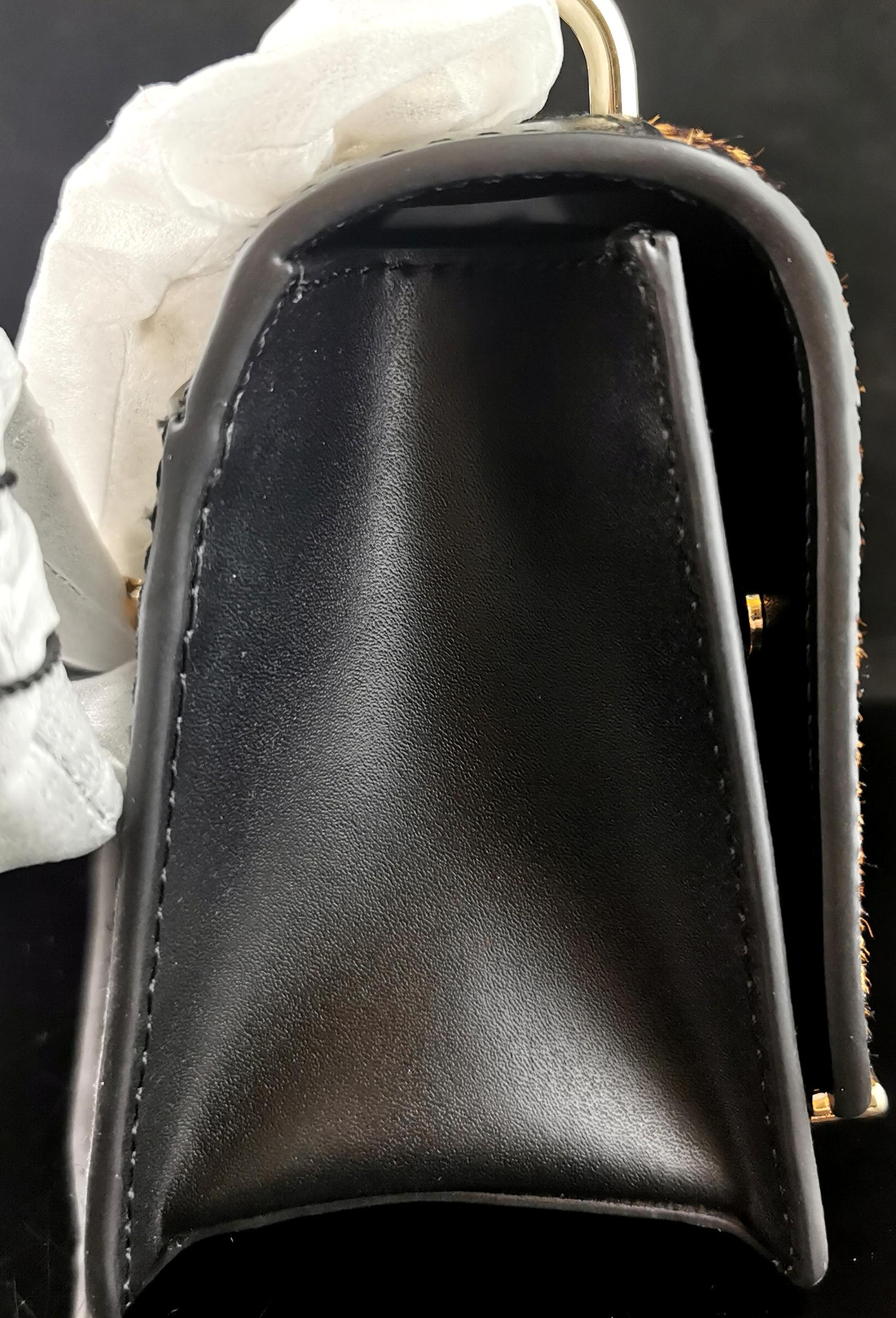 Karl Lagerfeld K / signature handbag, leopard print, nwt For Sale 2