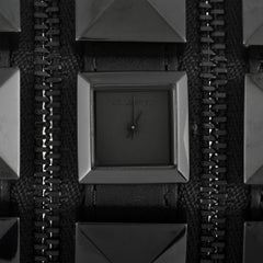 Karl Lagerfeld Leather 3 Bracelet Watch KL2001