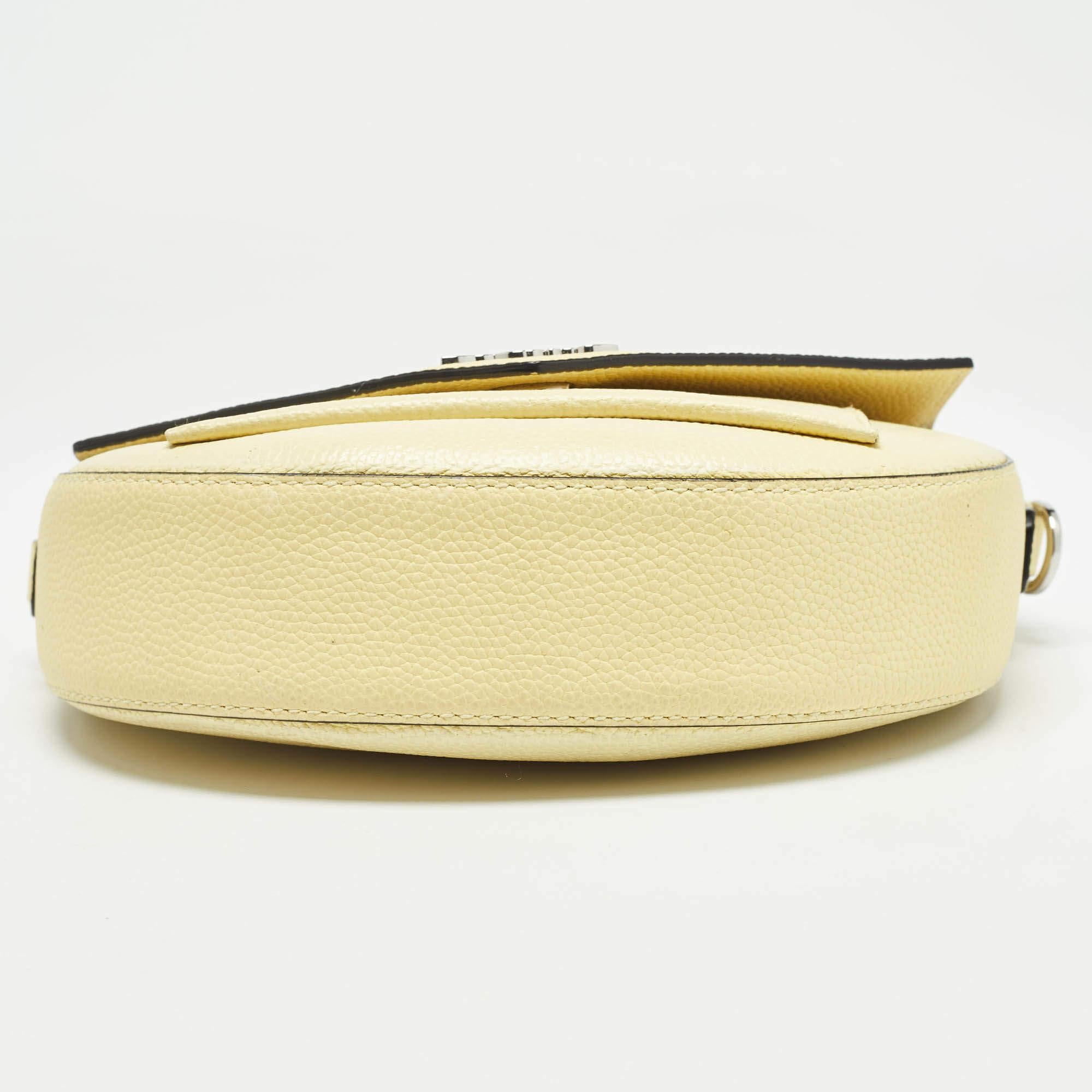 Karl Lagerfeld Light Yellow K/Karry All Front Crossbody Bag 2
