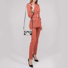 Karl Lagerfeld Multicolor Leather K/Kocktail Karl Crossbody Bag