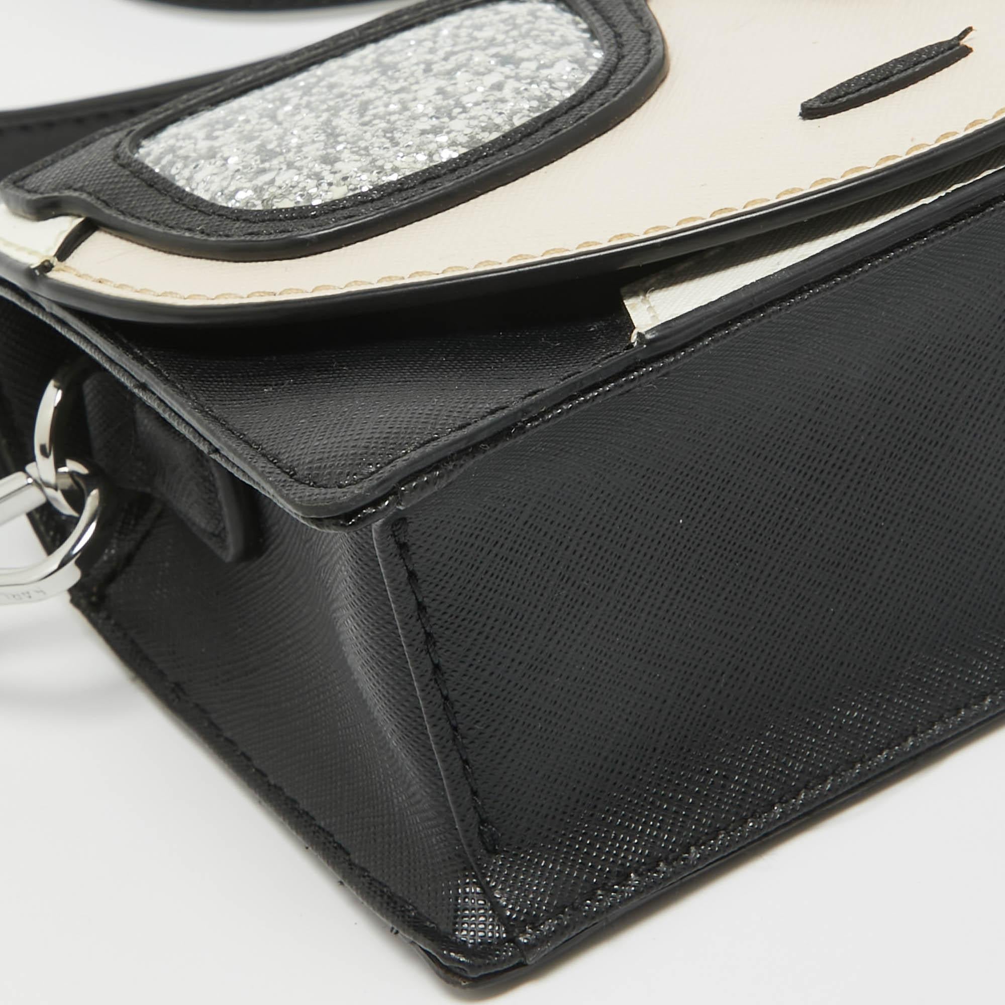 Karl Lagerfeld Multicolor Leather K/Kocktail Karl Crossbody Bag For Sale 4