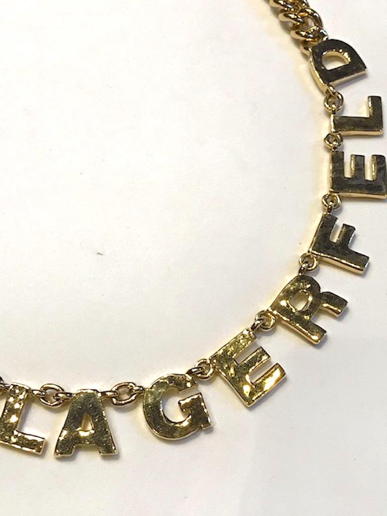 chanel name necklace