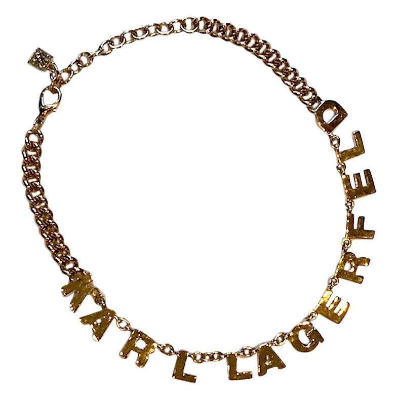 Karl Lagerfeld Name Necklace