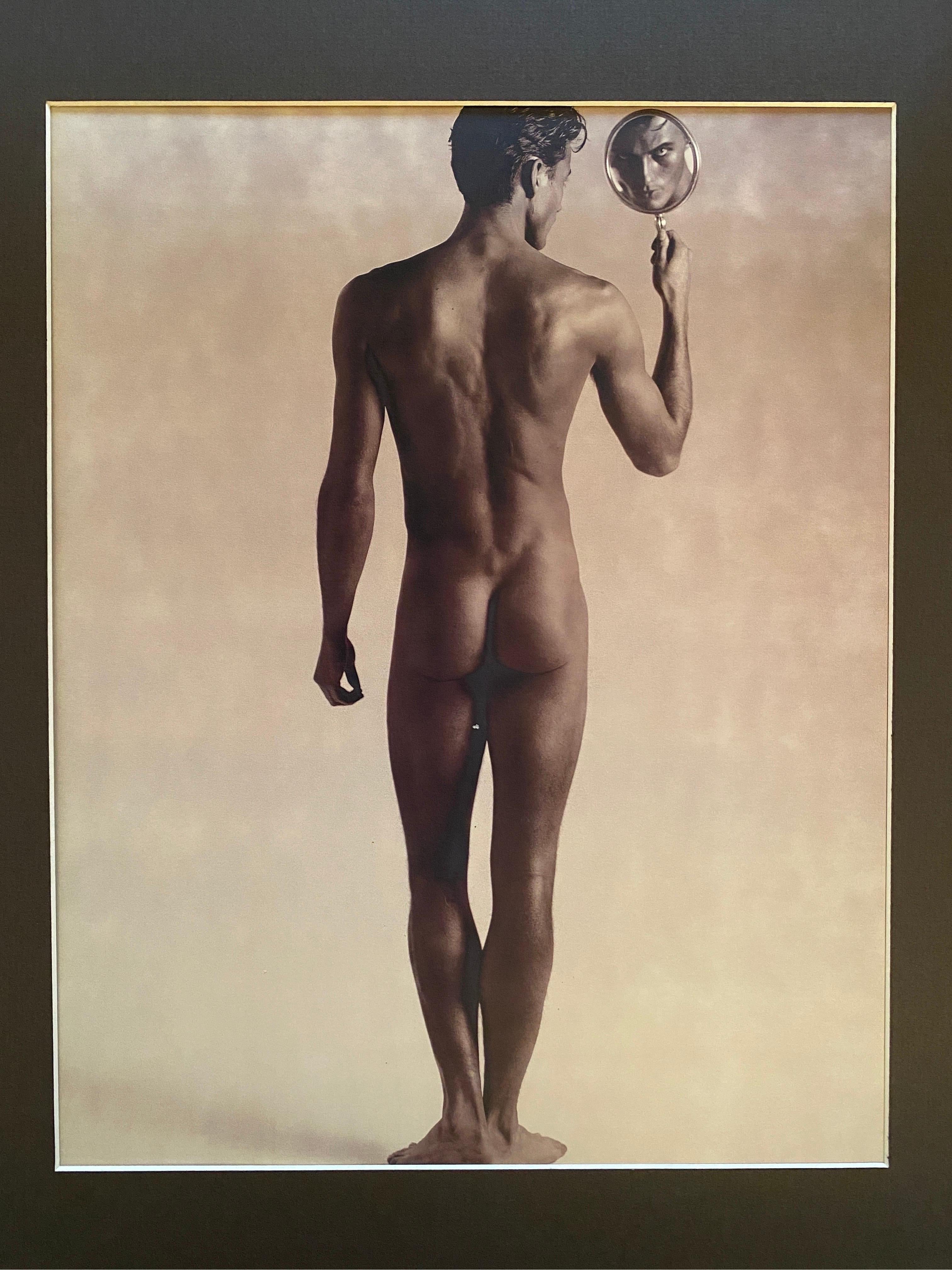 Modern Karl Lagerfeld Nude Fashion Photograph Litho, #3818/5000 Alex Lundqvist, 1997