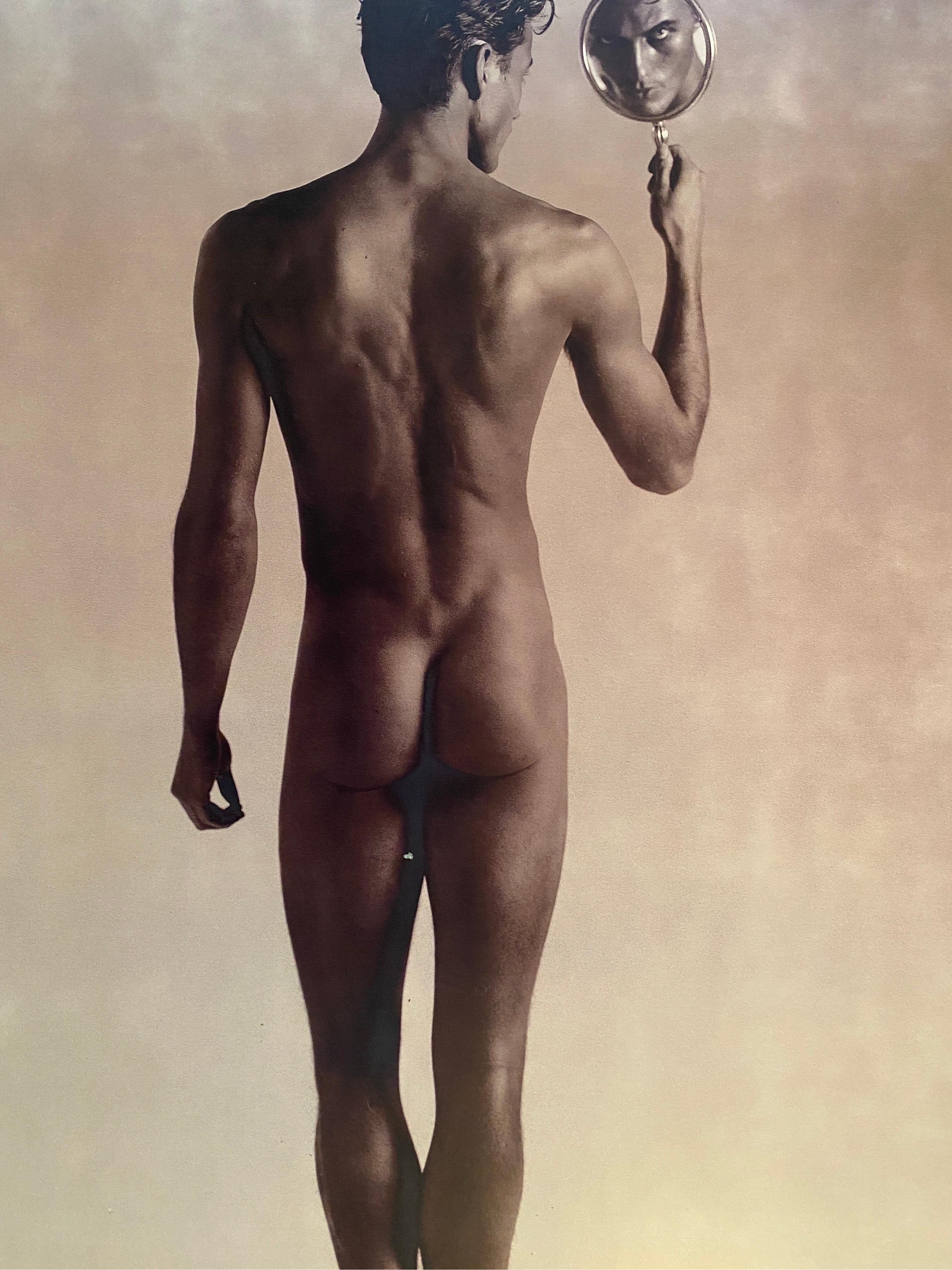North American Karl Lagerfeld Nude Fashion Photograph Litho, #3818/5000 Alex Lundqvist, 1997