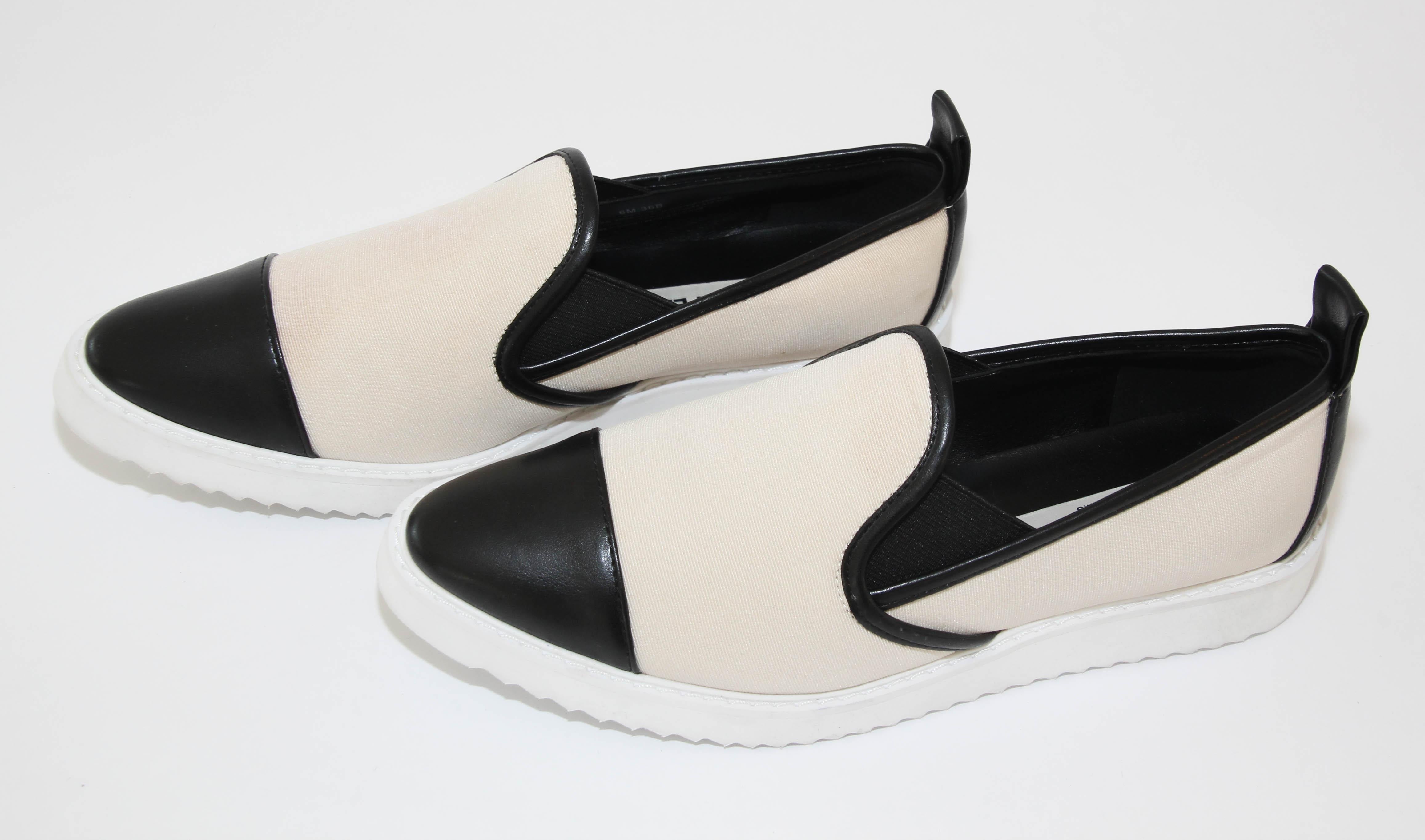Karl Lagerfeld Paris Slip On Shoes Women Sz 6 For Sale 6