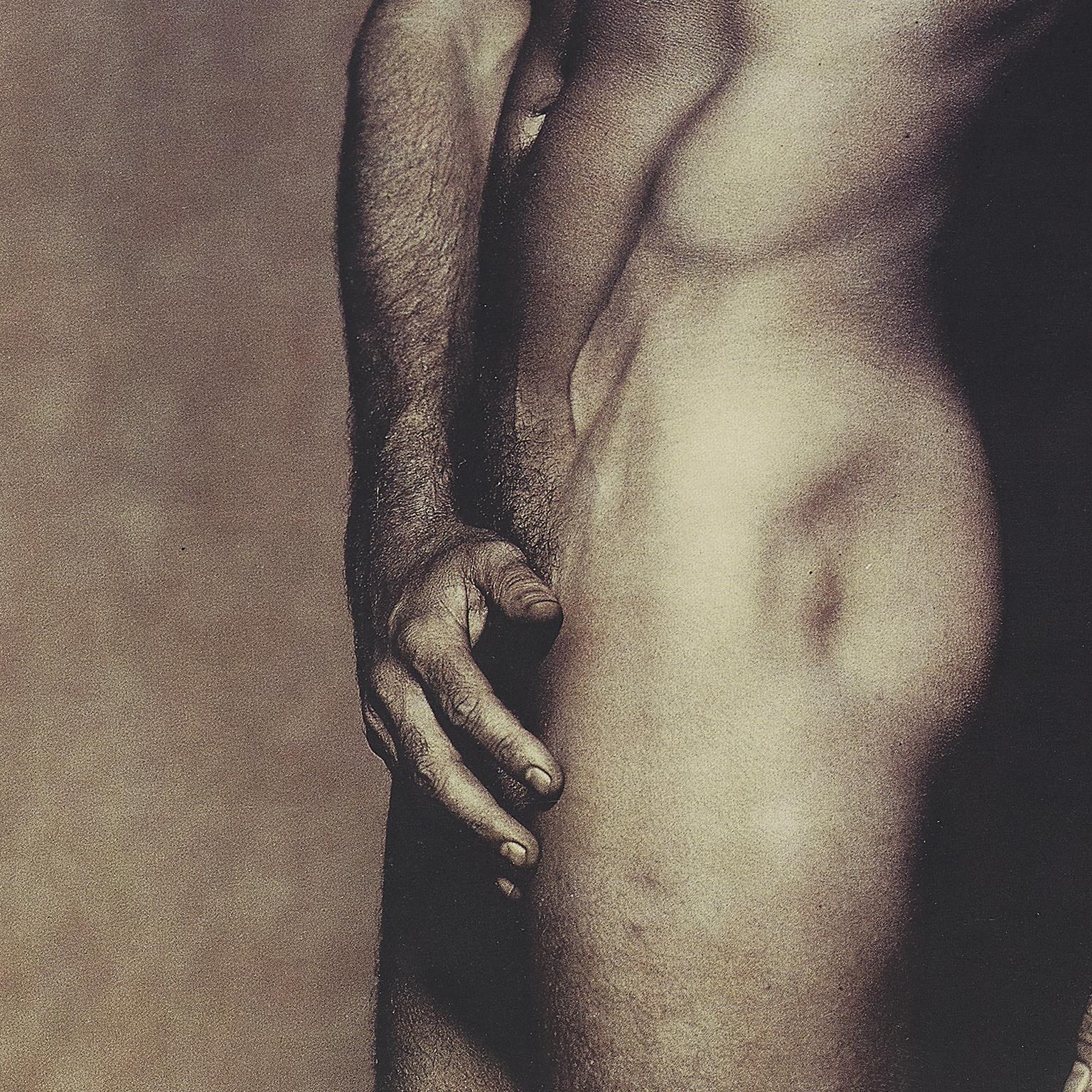 Rupert Everett - Gray Nude Print by Karl Lagerfeld