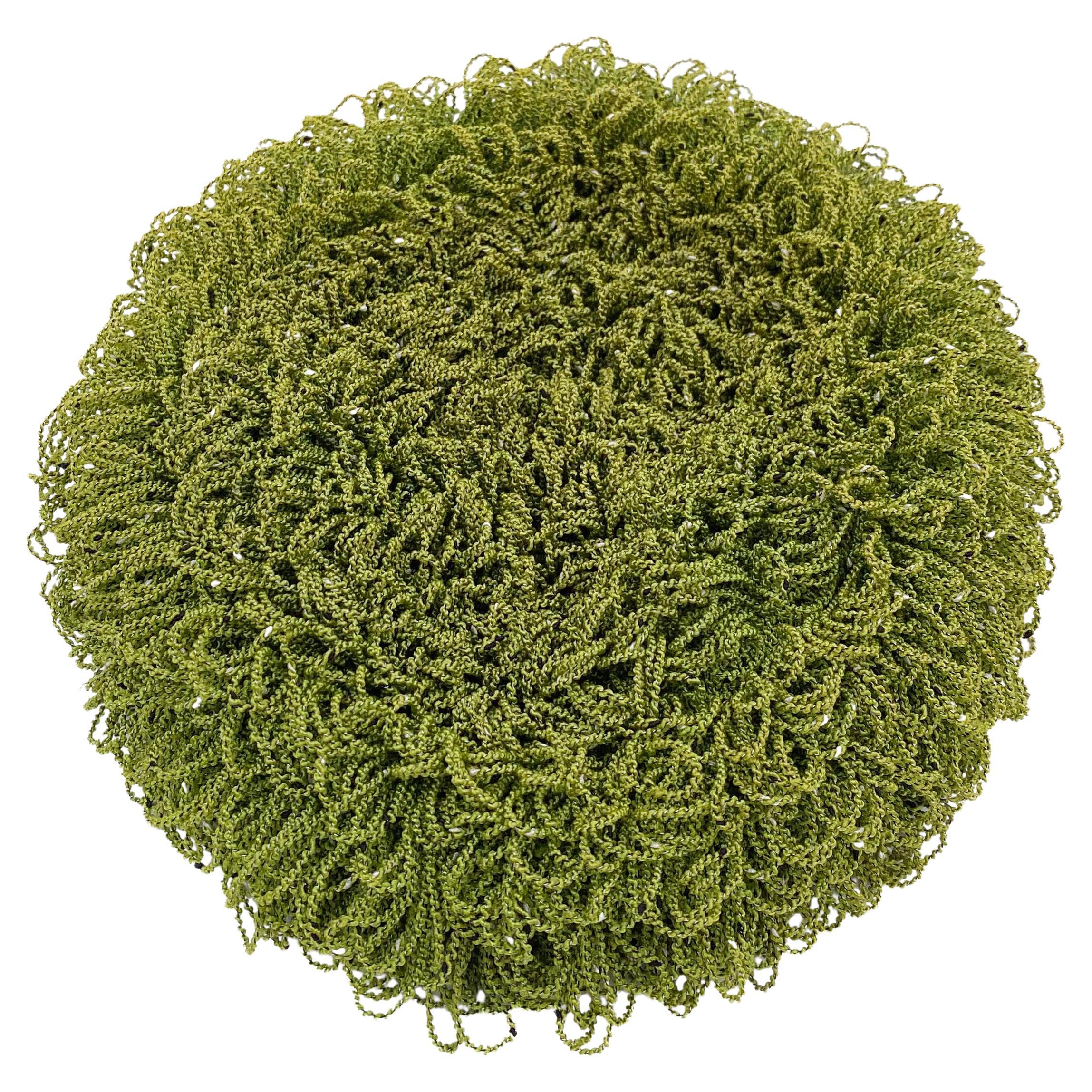 Vintage Green Carpet Hat