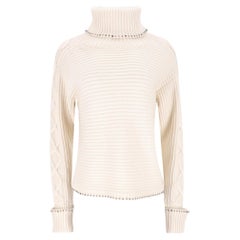 Karl Lagerfeld Roll Neck Wool Jumper