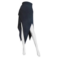 Karl Lagerfeld Rock mit Taschentuch-Saum