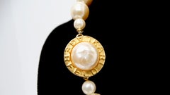 Karl Lagerfeld Vintage Kostüm Perle Barock Halskette