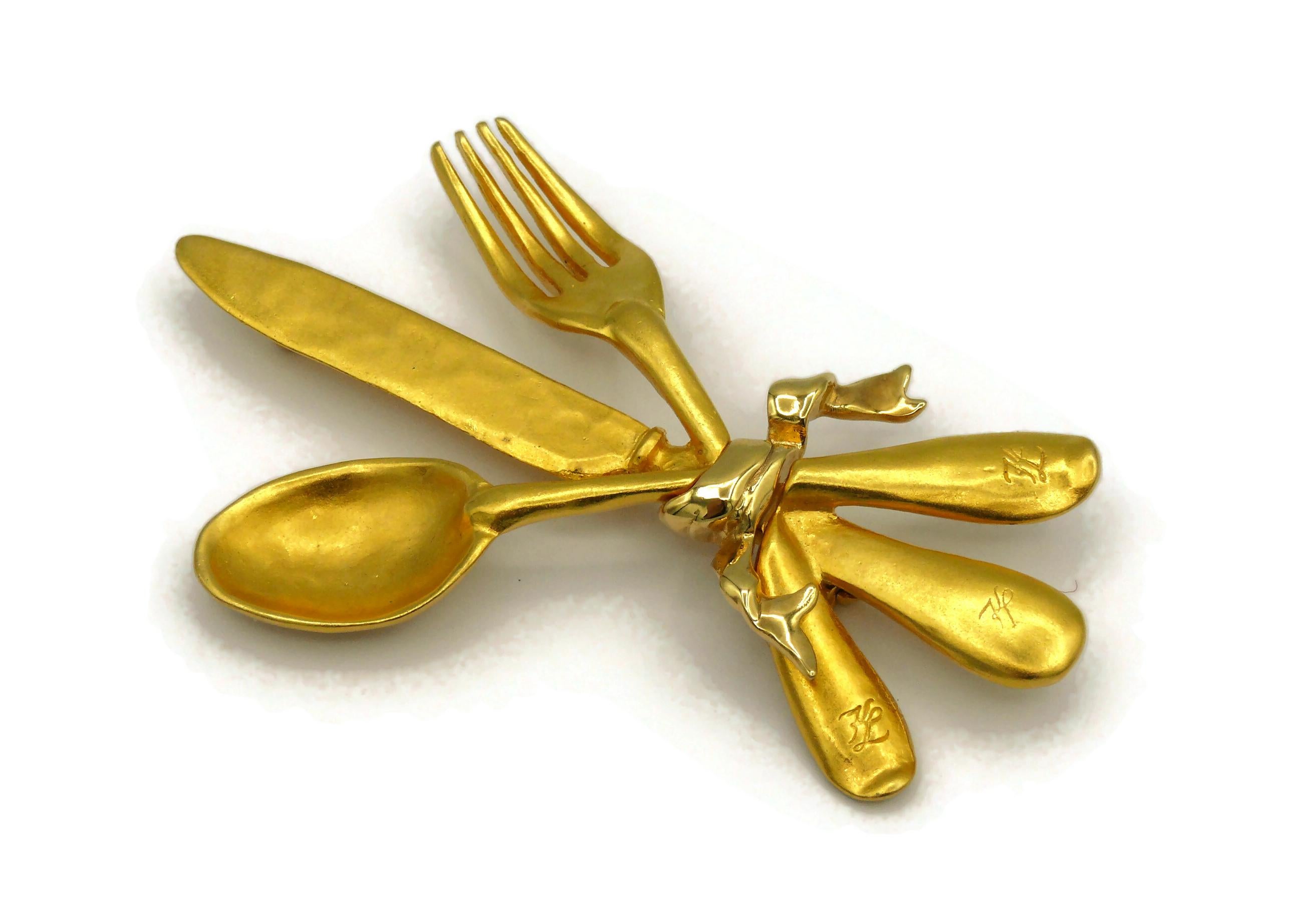 gold cutlery balmain