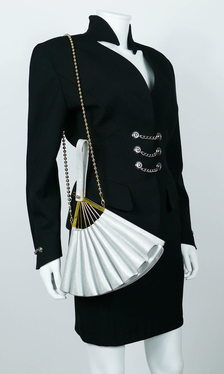 Karl Lagerfeld Vintage Iconic Novelty Fan Bag at 1stDibs karl
