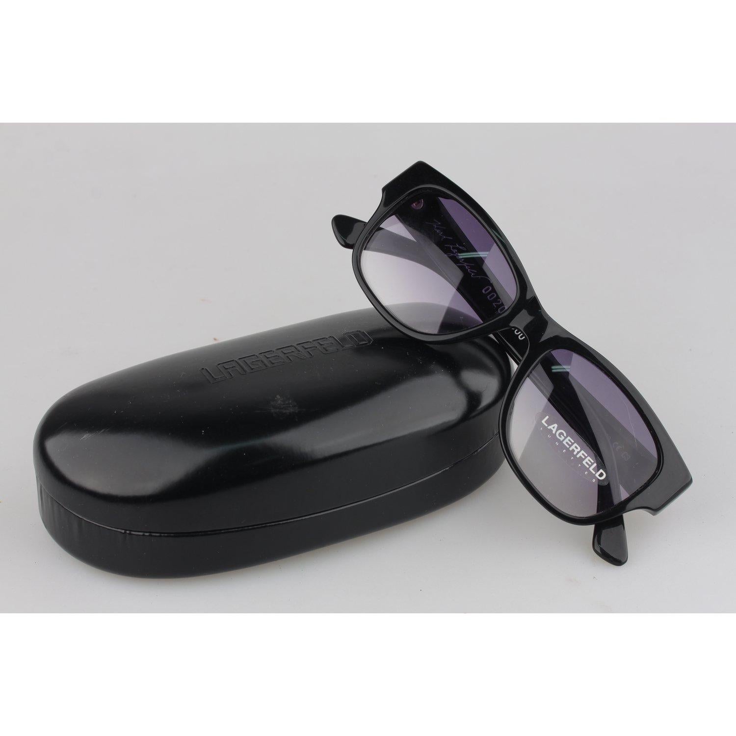 Karl Lagerfeld Vintage Sunglasses Mod 4221 01 In Excellent Condition In Rome, Rome