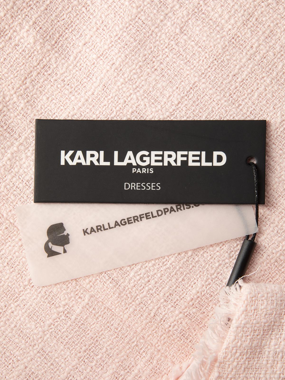 Karl Lagerfeld Women's Tweed Dress In Excellent Condition For Sale In London, GB