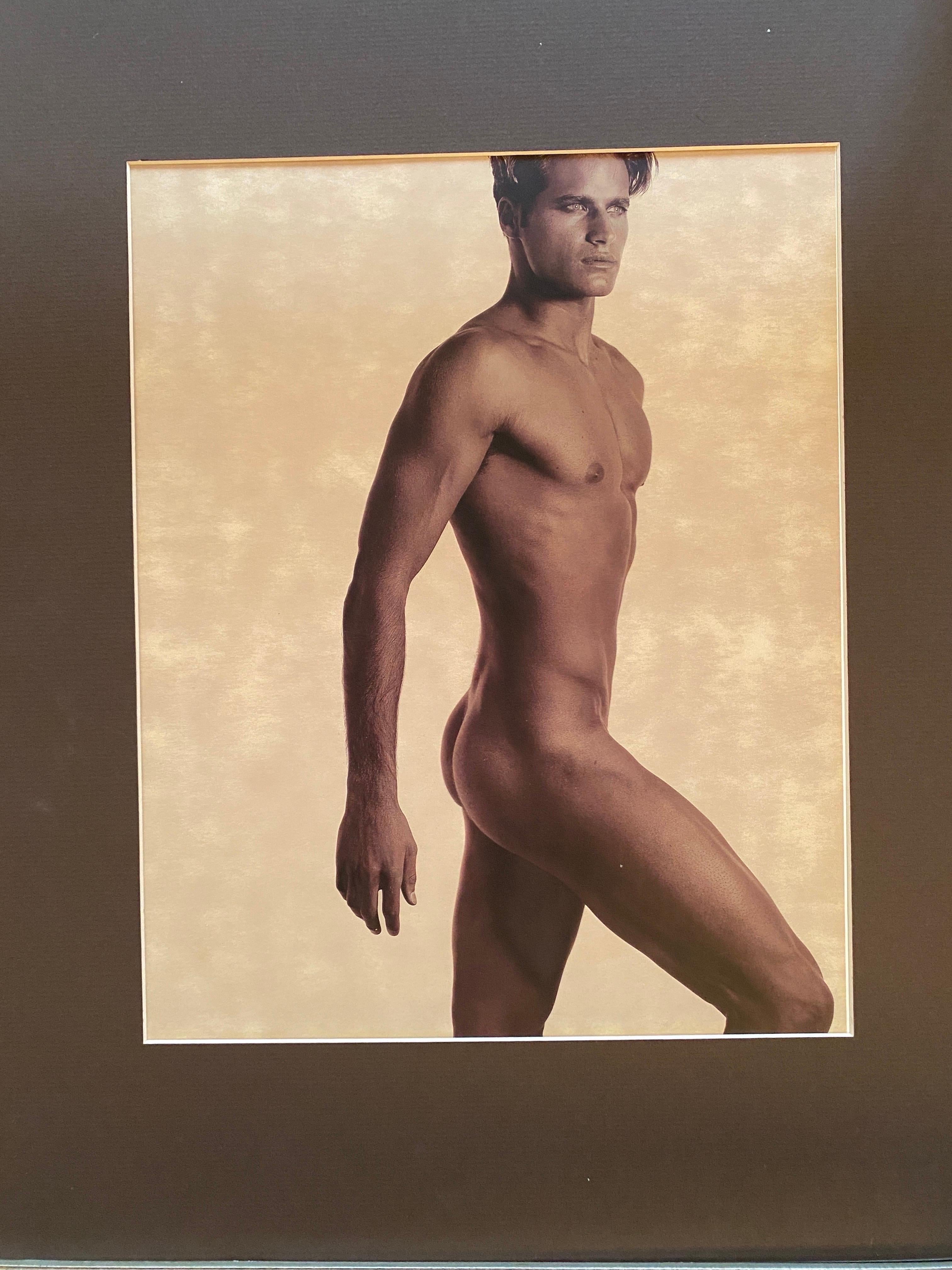 Modern Karl Largerfeld Nude Fashion Photograph Litho #3818/5000, David Miller, 1997