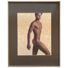 Karl Largerfeld Fotografía de moda desnudo Litografía #3818/5000, David Miller, 1997