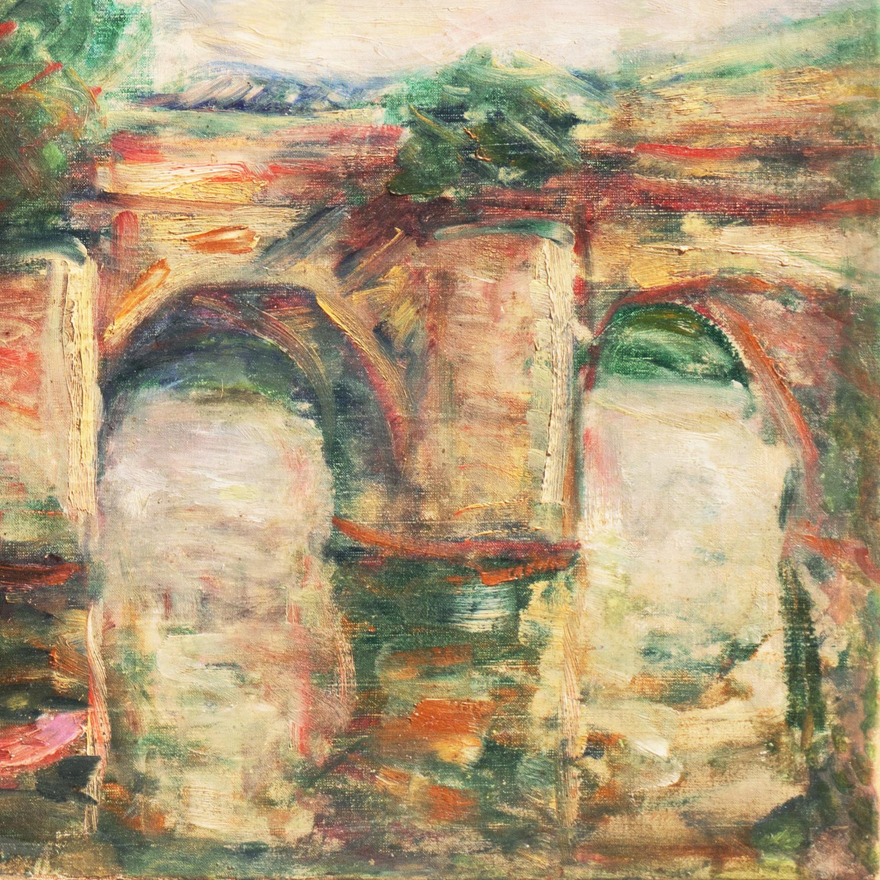 „River-Landschaft, Provence“, Salon d'Automne, Paris, Benezit, dänischer Modernist, Benezit im Angebot 4