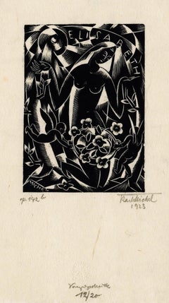 Vintage 'Elisabeth'  — 1920s German Expressionism