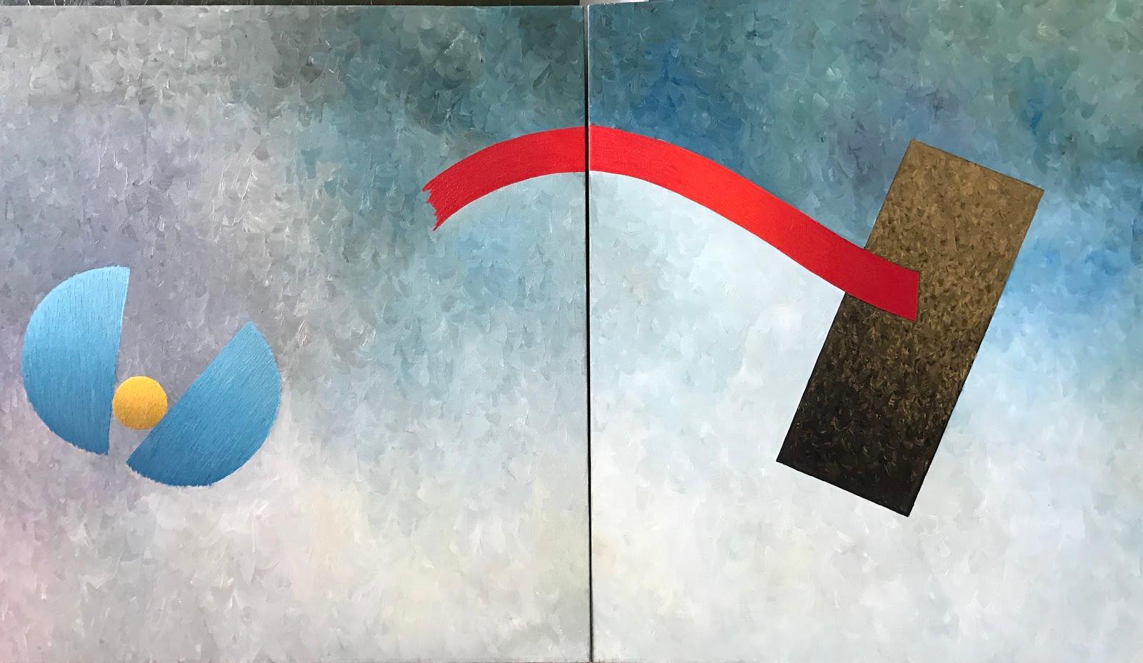 Karl Momen Abstract Painting – ET Bestäubung