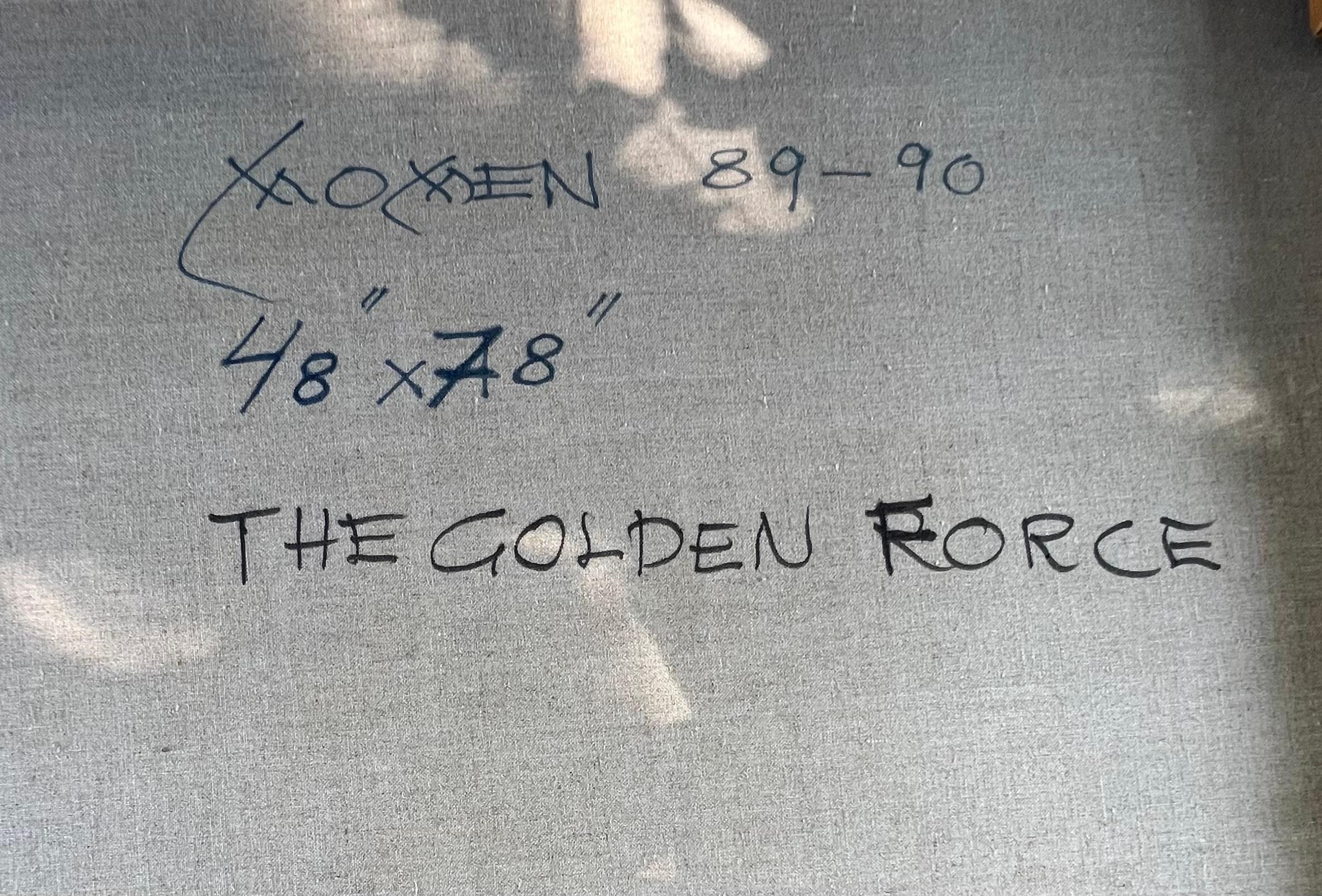 The Golden Force - Painting by Karl Momen