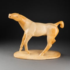 Karl Moritz SCHREINER (1889-1948) : « Standing horse », plâtre d'origine, 1922