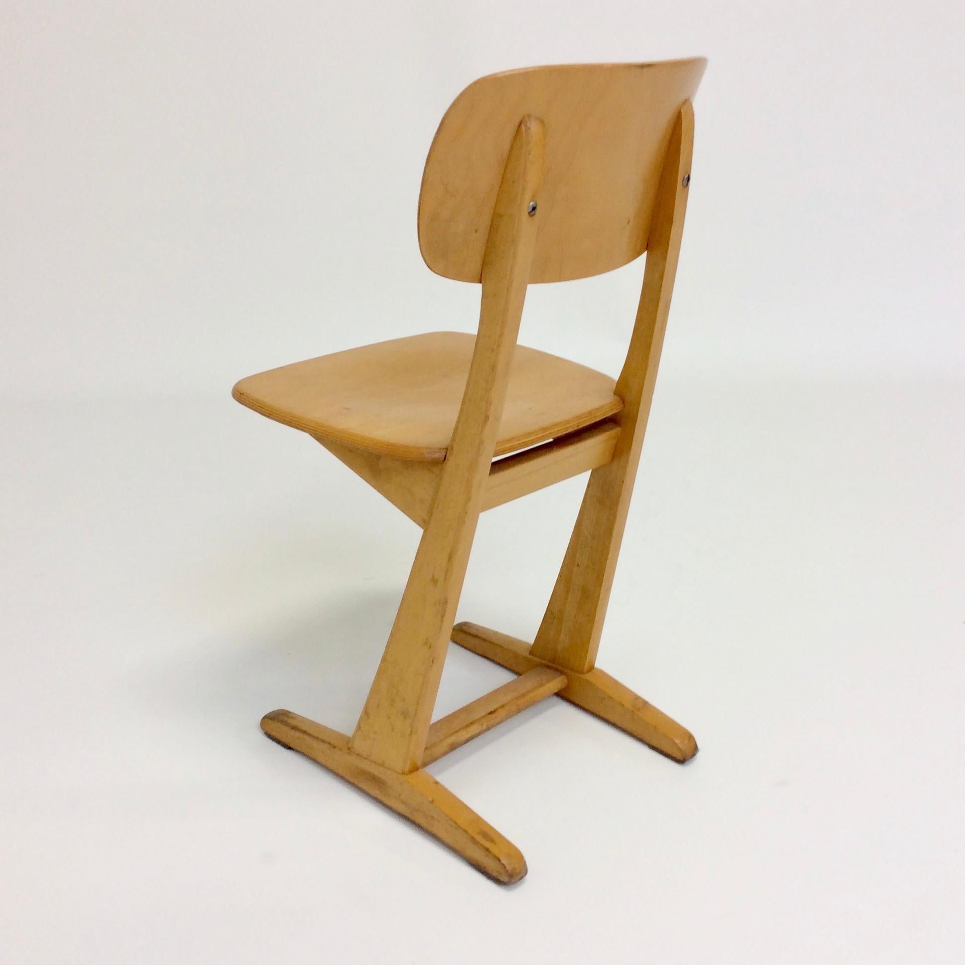 Karl Nothhelfer for Casala Set of 8 Chairs, circa 1960, Germany 4