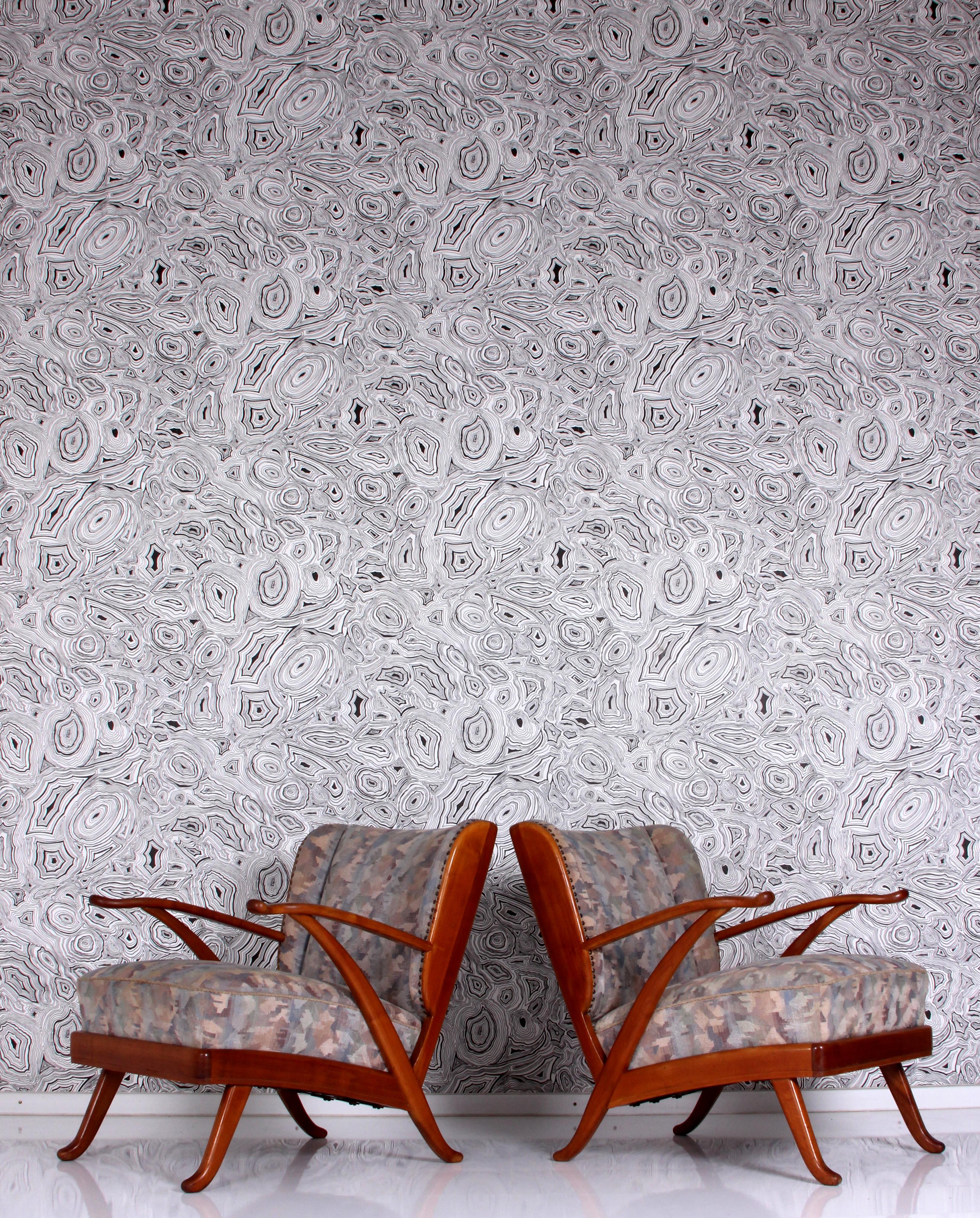 

tout simplement magnifique

Ensemble canapé et 2 fauteuils à dossier
par le Prof. Karl Nothelfer - Conçu en 1957
fabricant : Schörle & Gölz à Stuttgart - Bad Cannstatt
Bois de cerisier massif
sellerie et tissus neufs en 1998 d'après le dernier