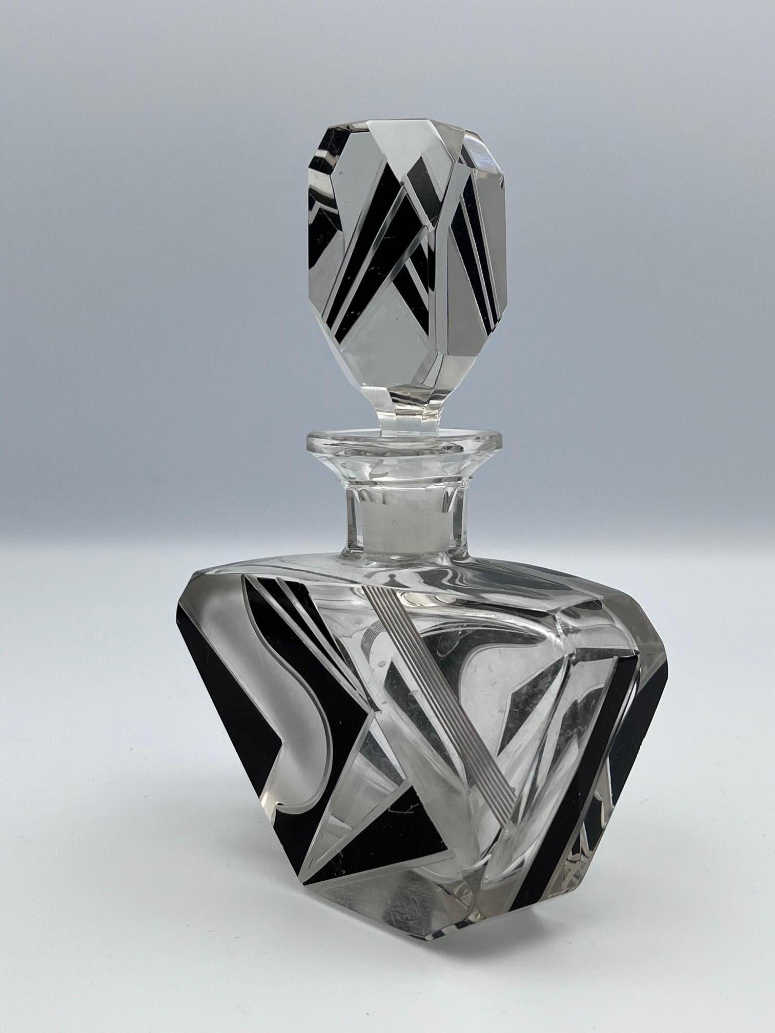 Bouteille de parfum Art déco Karl Palda Bon état - En vente à Red Lion, PA
