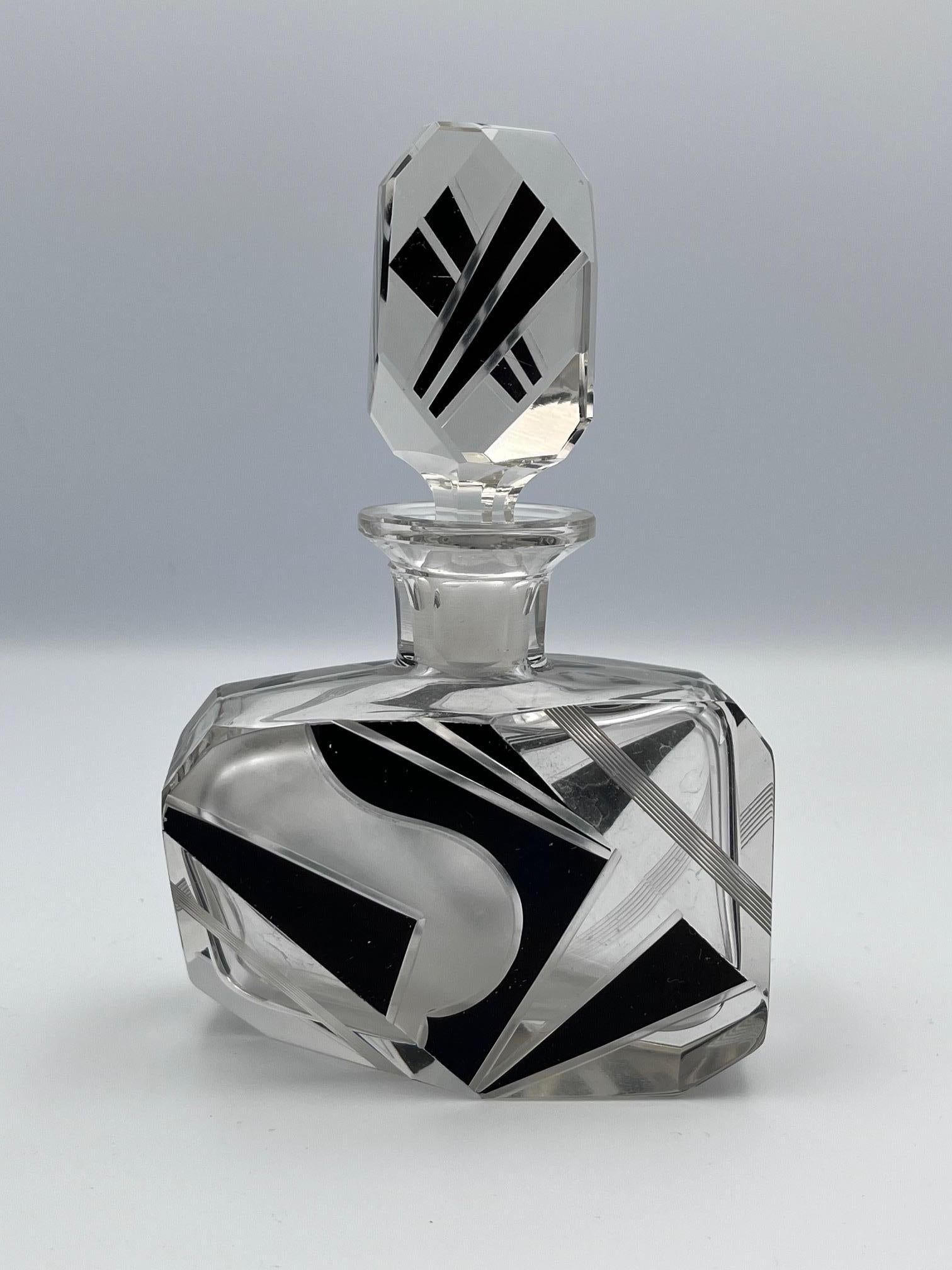 Bouteille de parfum Art déco Karl Palda en vente 1