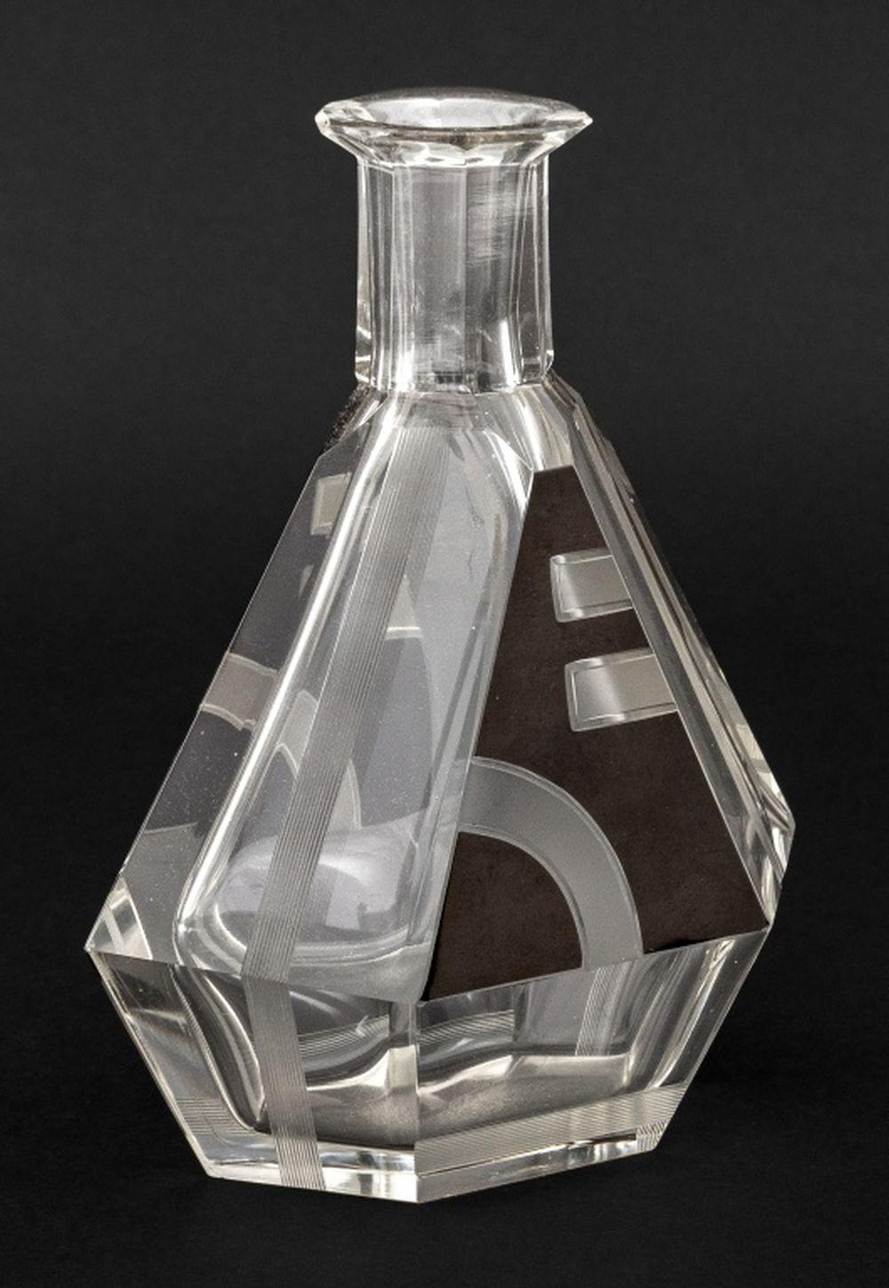 Karl Palda Attr. Bohemian Glass Barware, 9 For Sale 7