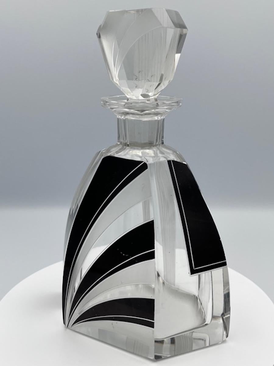 Art Déco Decanter Karl Palda in vendita