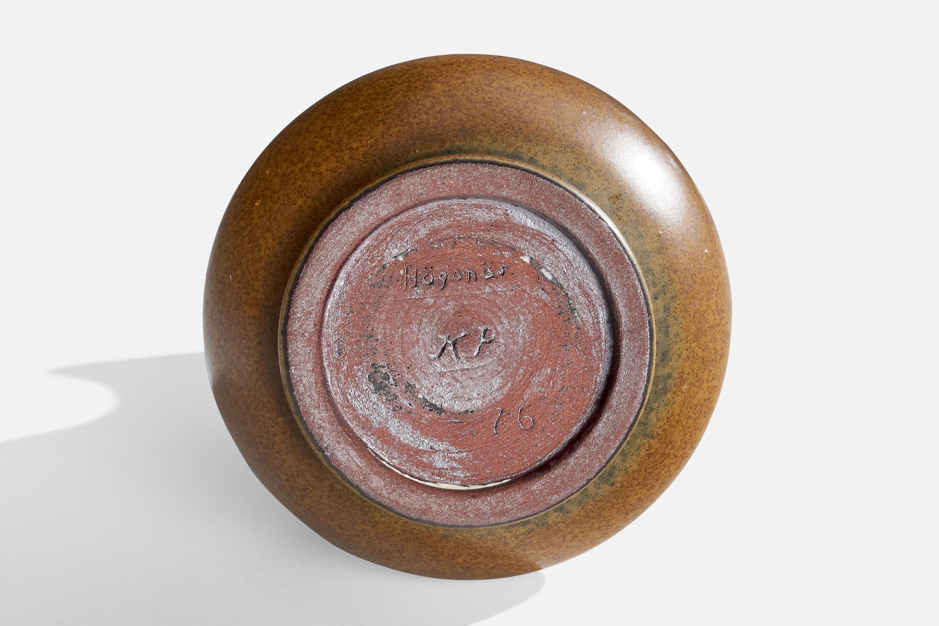 Grès porcellanato Karl Persson, Vaso, Gres, Svezia, anni '40 in vendita
