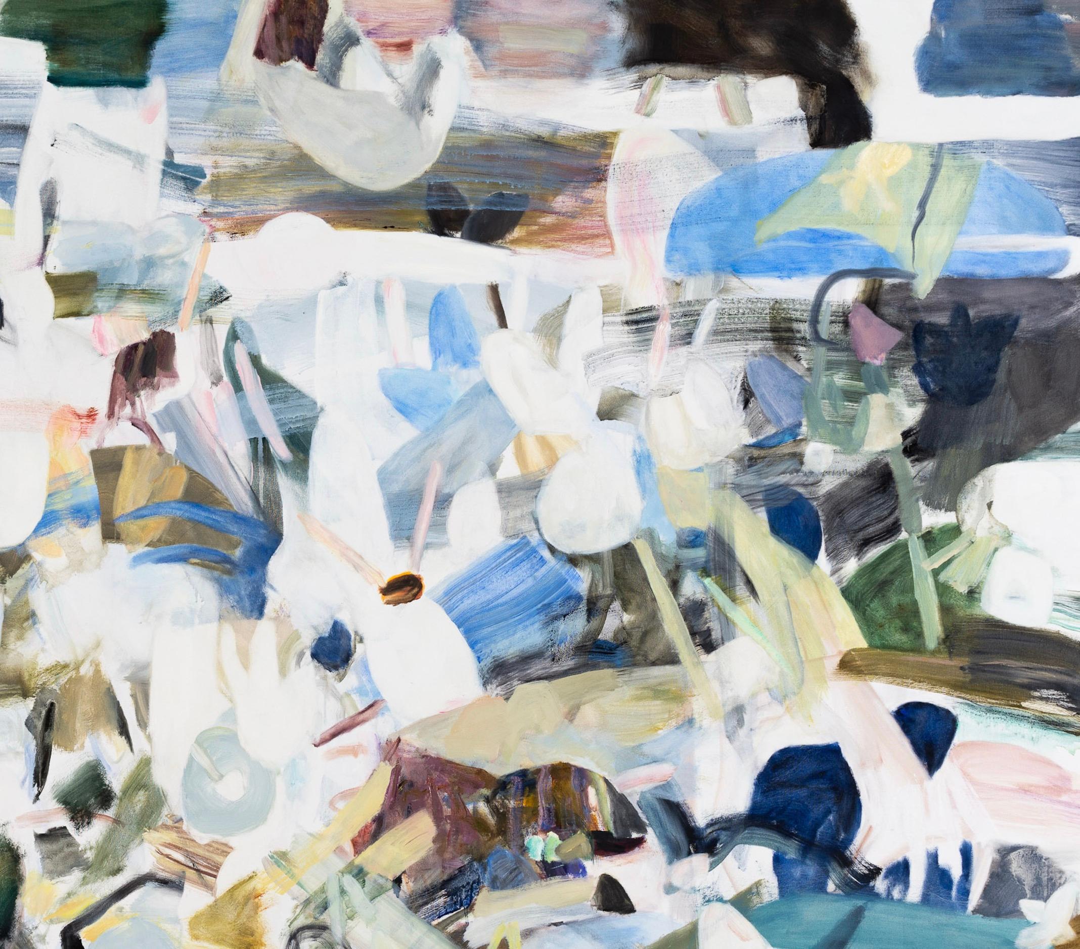 Los cuadros de Karl Pilato captan simultáneamente el movimiento y la quietud. Pilato se licenció en Bellas Artes en el Massachusetts College of Art and Design y forma parte de muchas colecciones destacadas, como la del Museo de Arte de Portland.