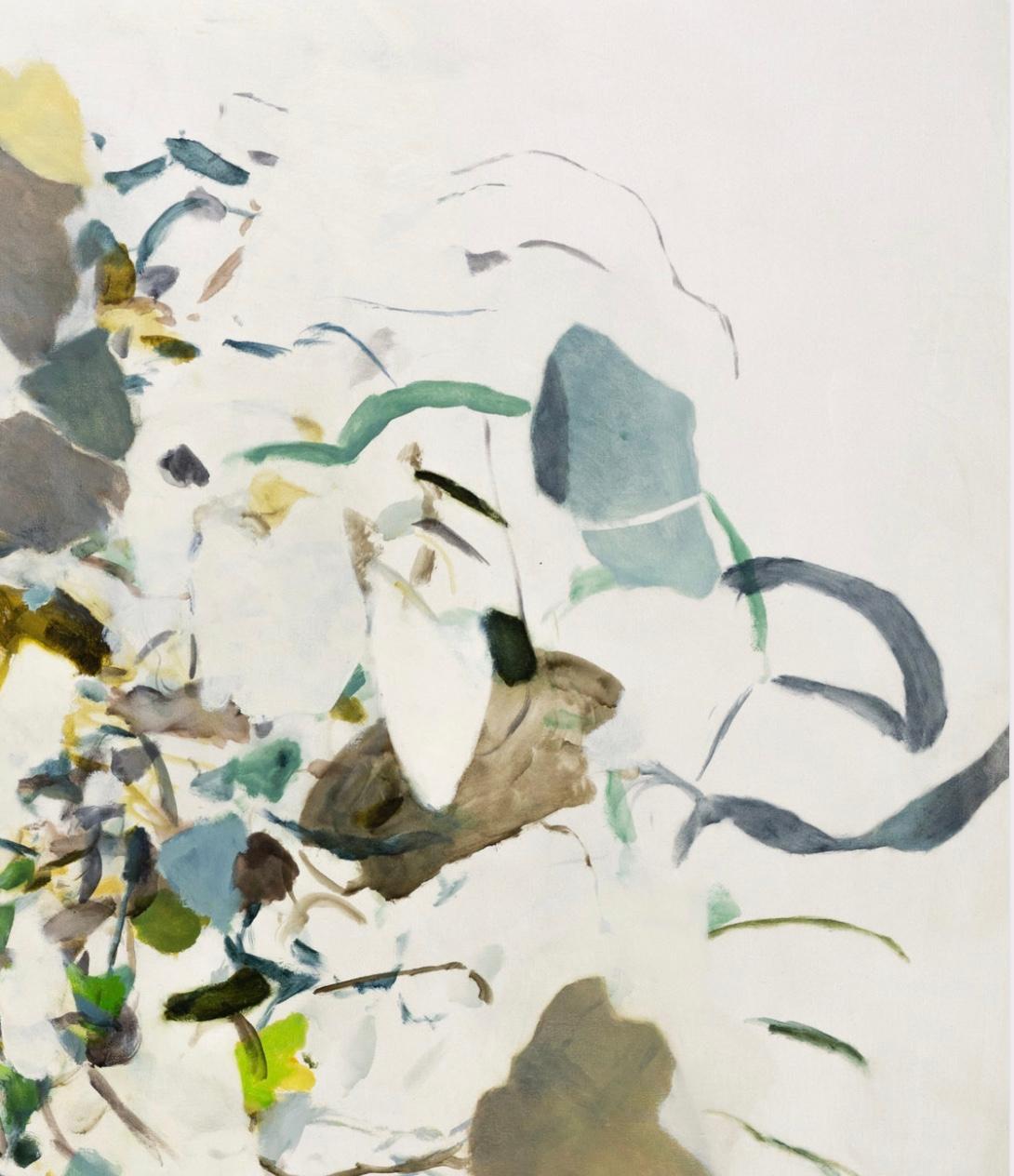 Cicala - Abstract Painting Beige di Karl Pilato