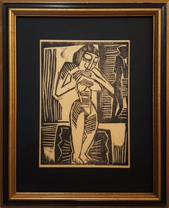 Frau auf Teppich (Woman on Carpet)