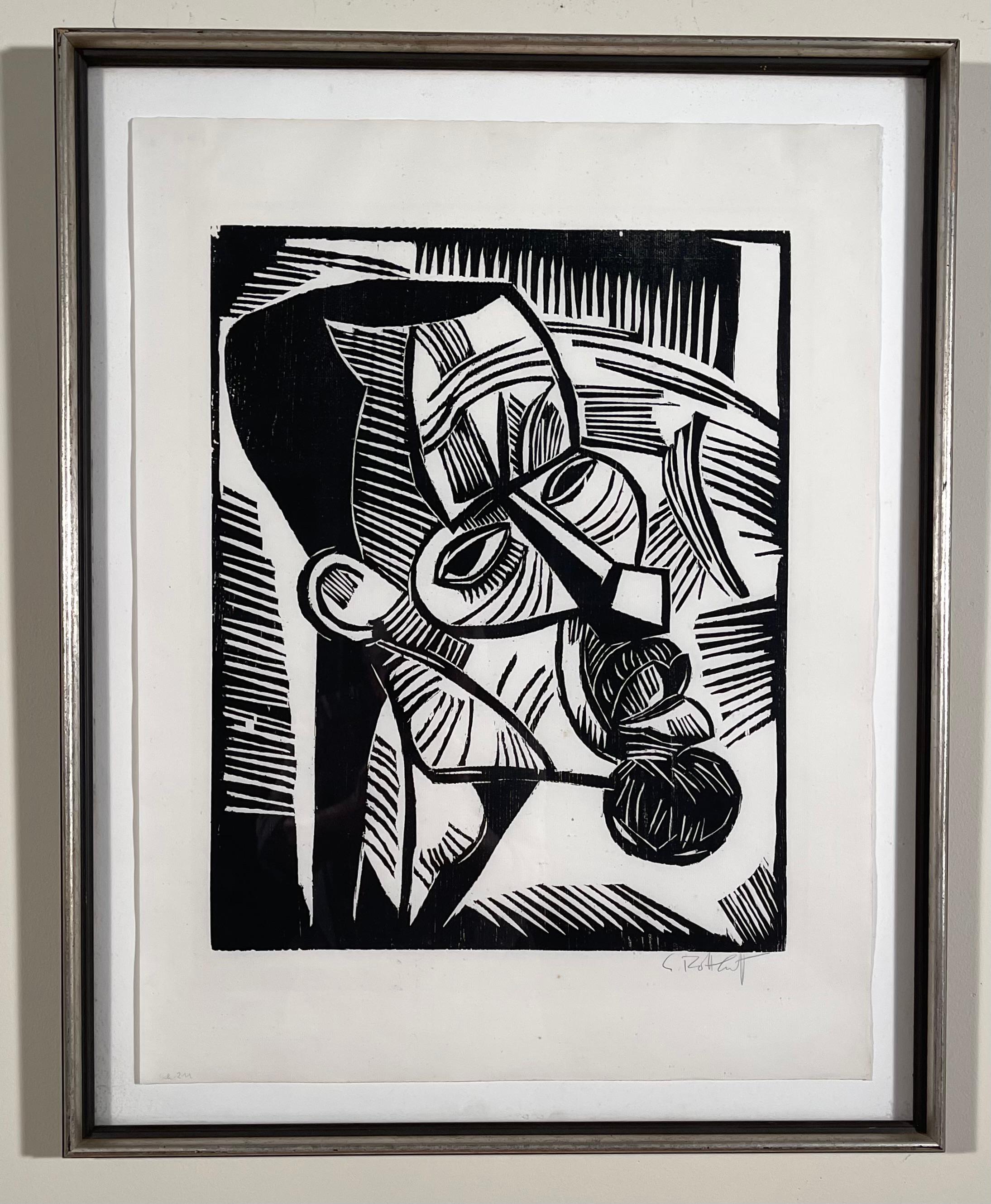 JUNGER - Print de Karl Schmidt-Rottluff