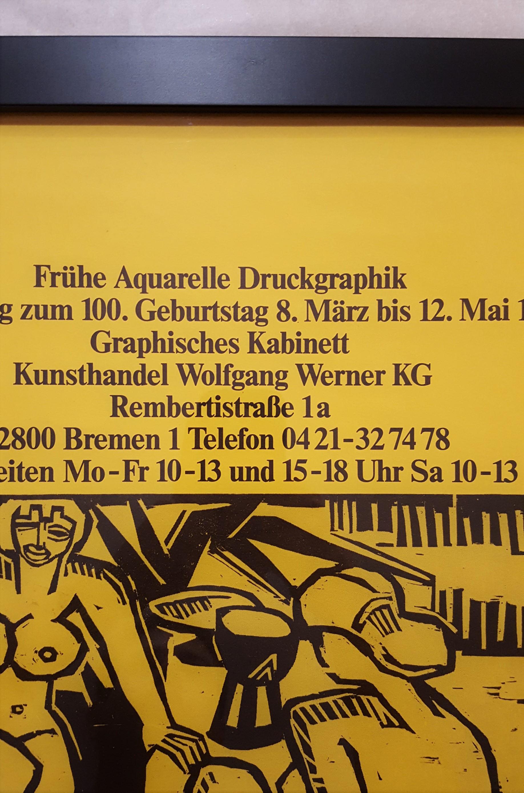 Kunsthandel Wolfgang Werner KG (Nudes) /// German Expressionism Schmidt-Rottluff For Sale 2