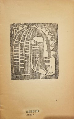 Männlicher Kopf im Profil /// Deutscher Expressionismus Modernität