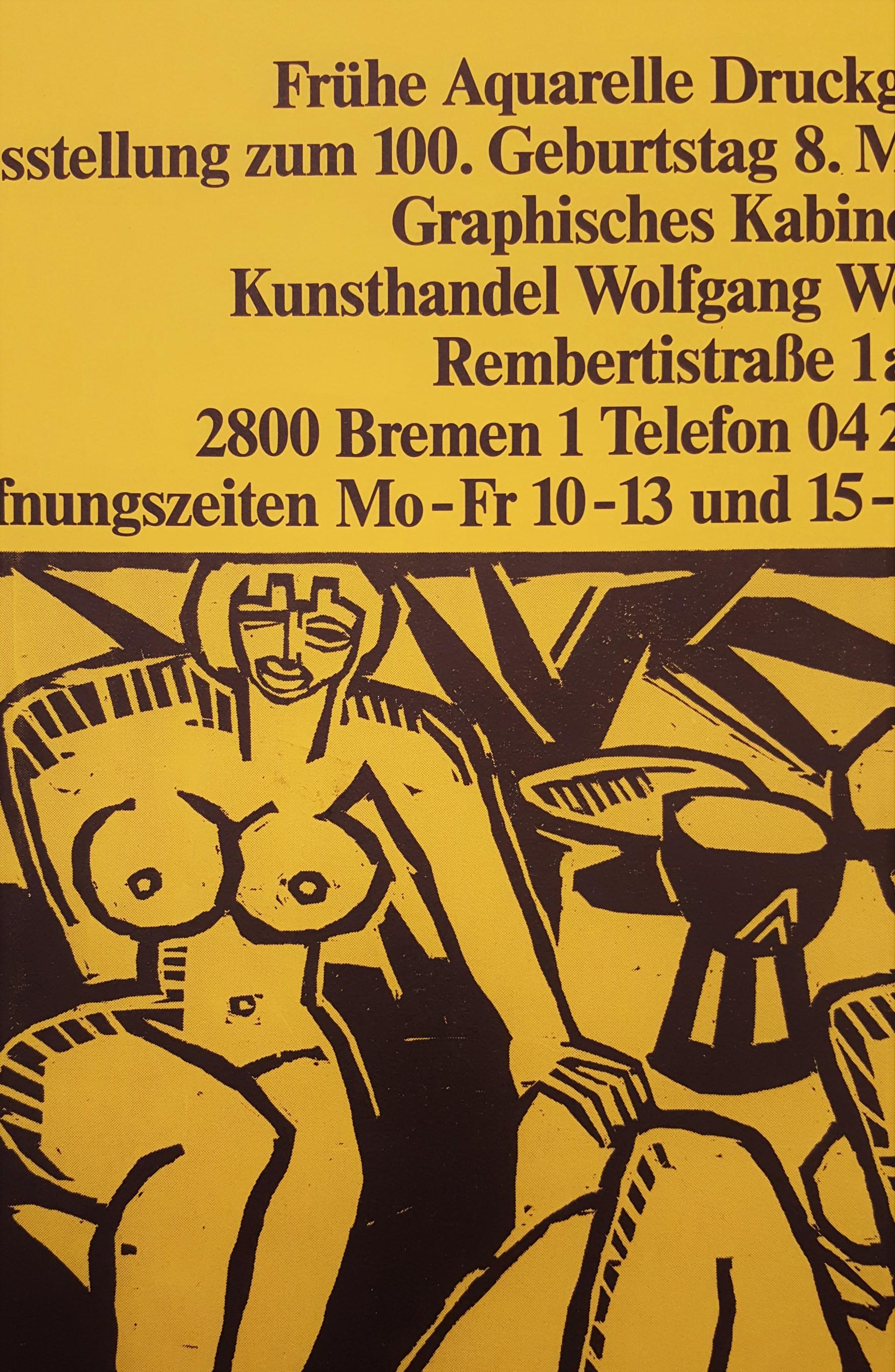 Kunsthandel Wolfgang Werner KG (Nudes) /// Deutscher Expressionismus Schmidt-Rottluff im Angebot 12