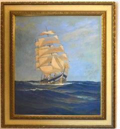 SCHÖN, Karl Marine painting