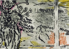 Original Bleistift signierte Radierung - Sound of the Sea