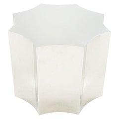 Base de mesa de comedor de acero pulido Karl Springer American Modern