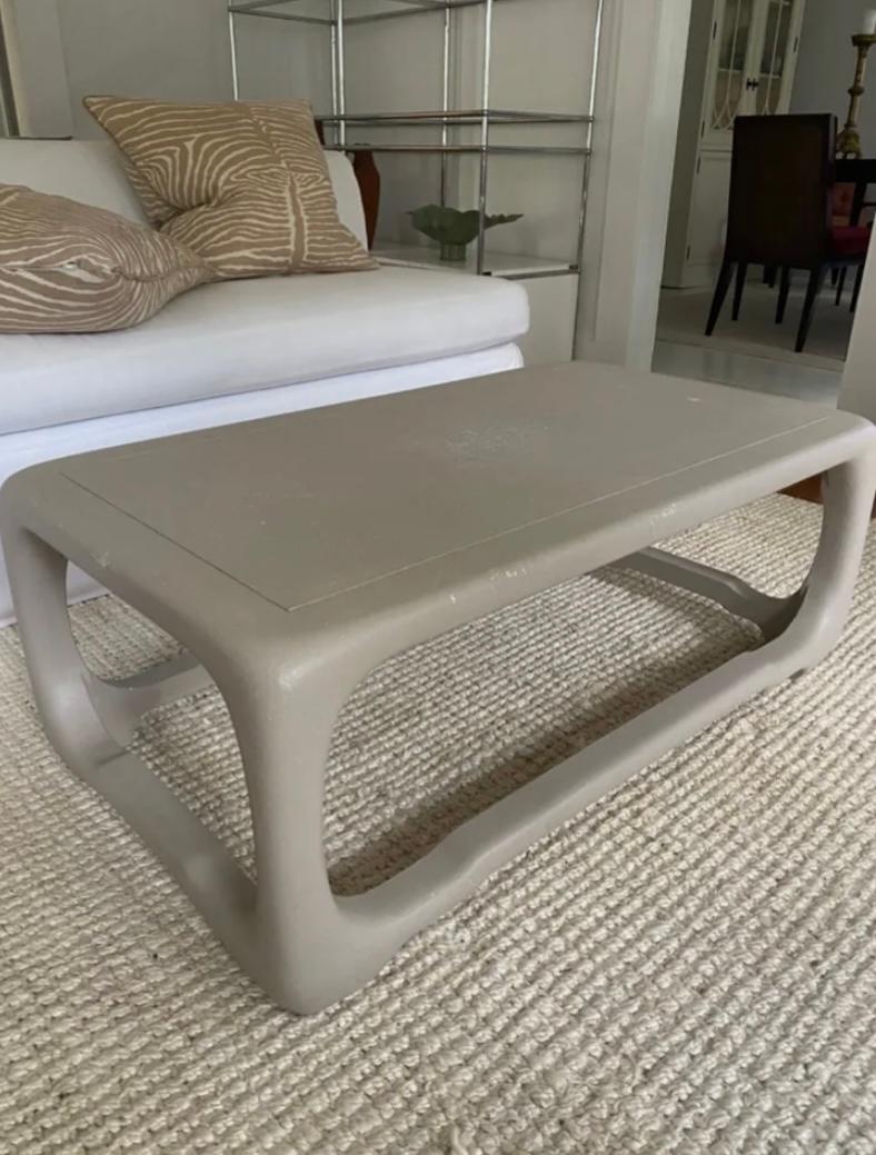 Karl Springer coffee table
Heavy well made Asian style tables