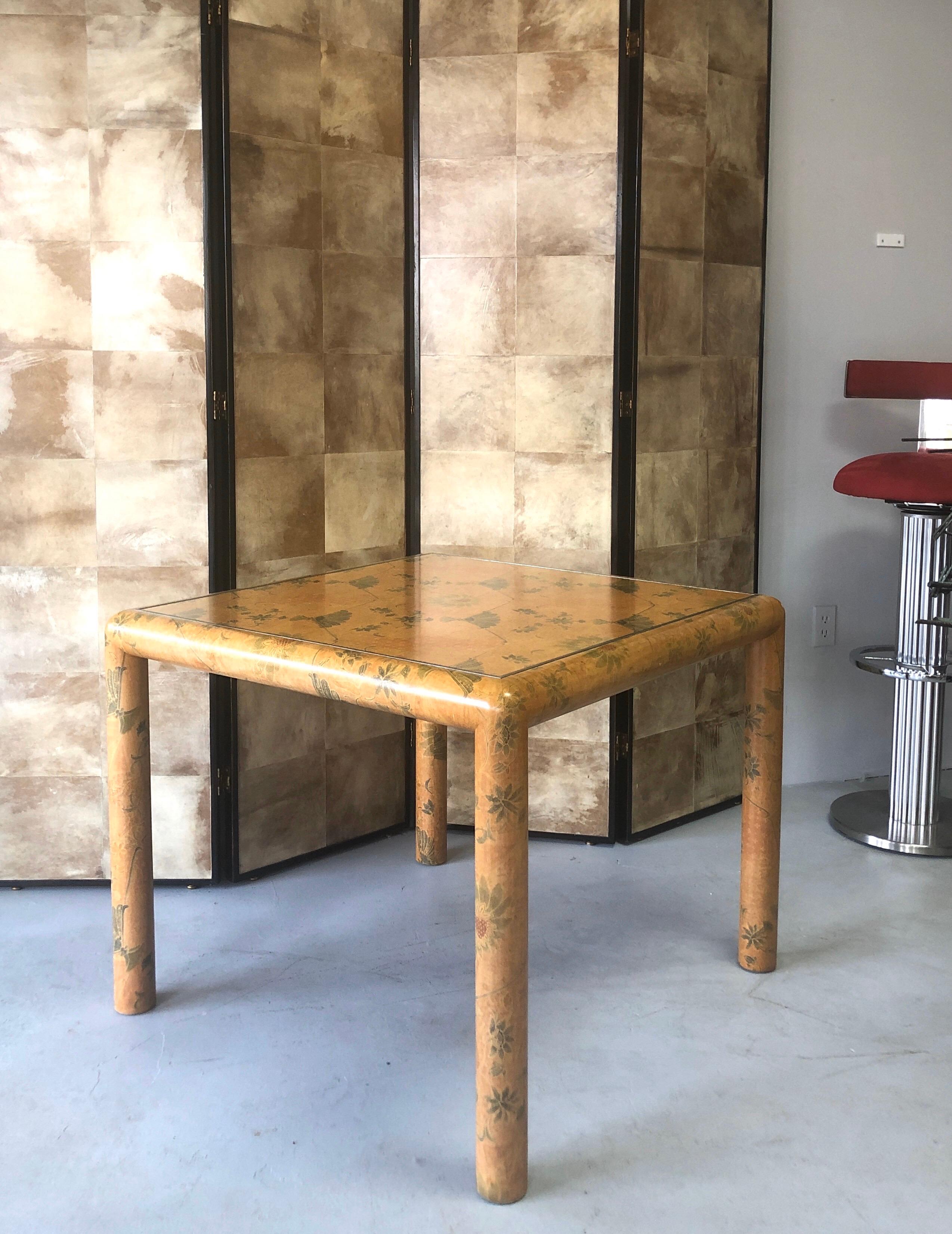 Karl Springer Batik Game Table 4