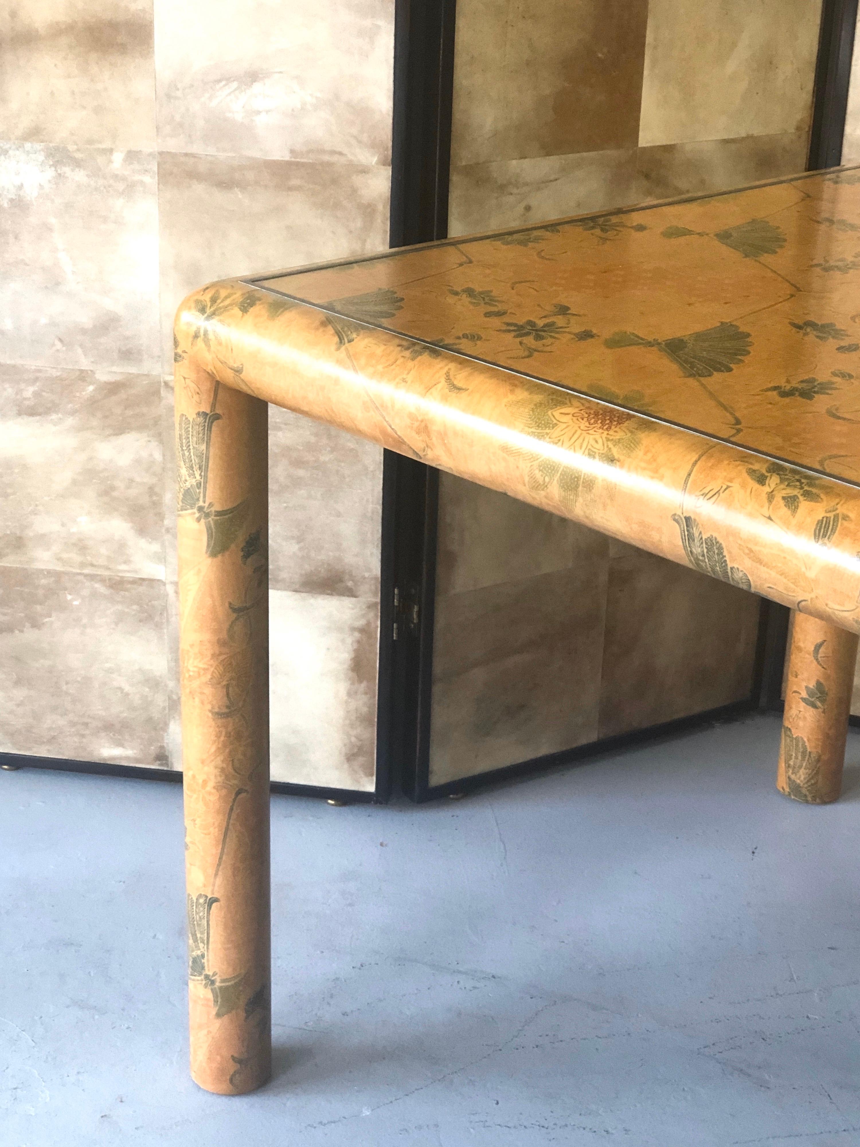 Karl Springer Batik Game Table 6