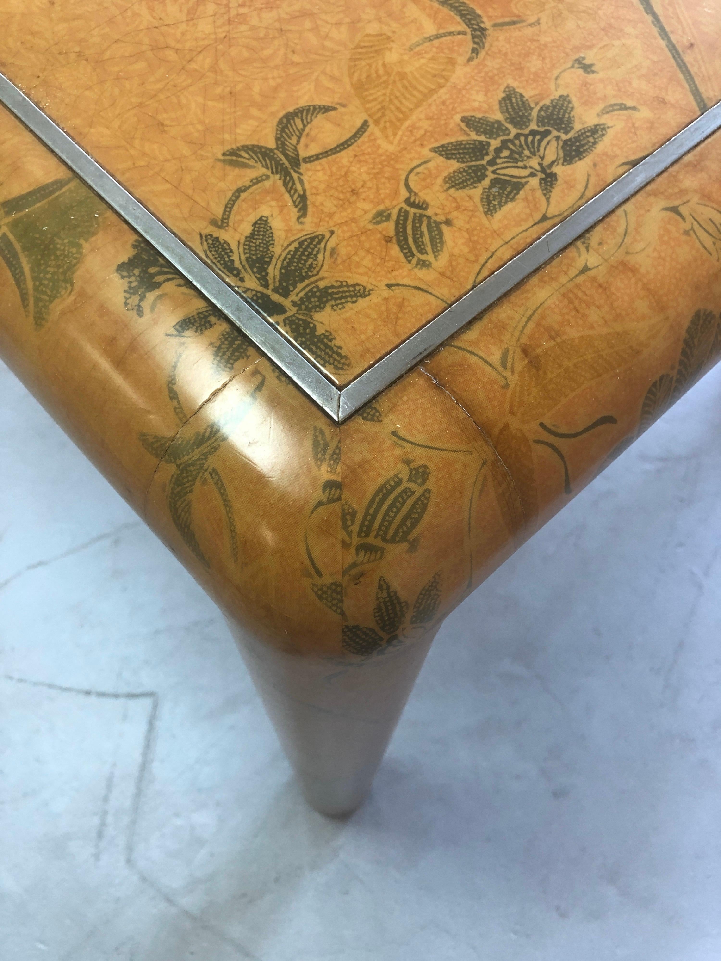 Karl Springer Batik Game Table 1
