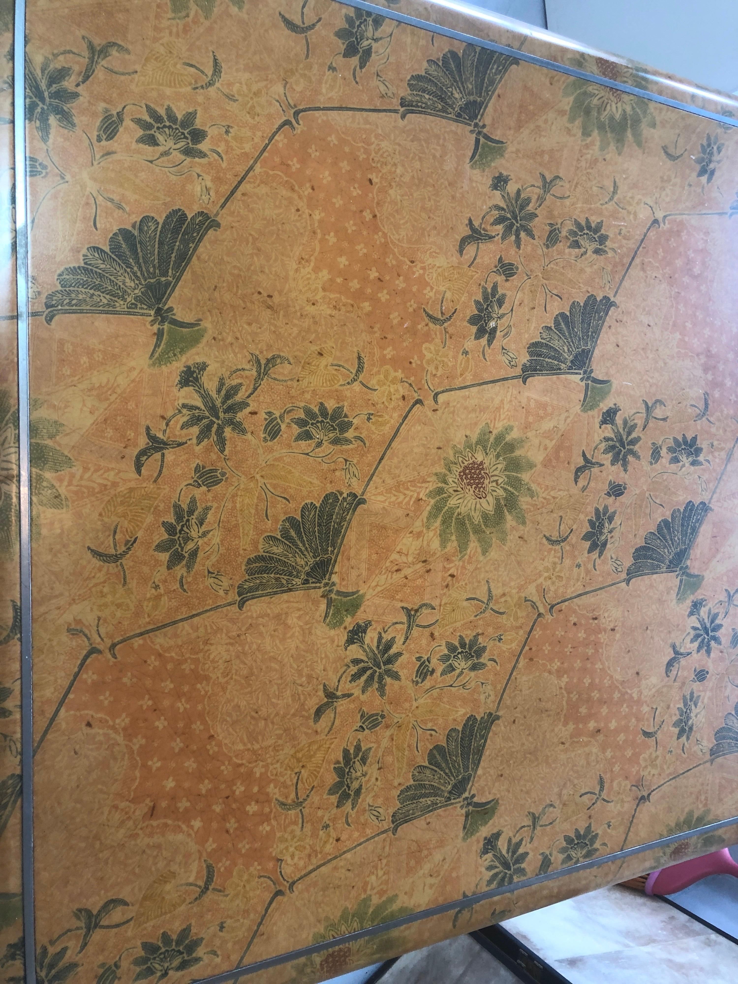 Karl Springer Batik Game Table 3