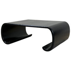 Tavolo Karl Springer Black Cobra Scroll